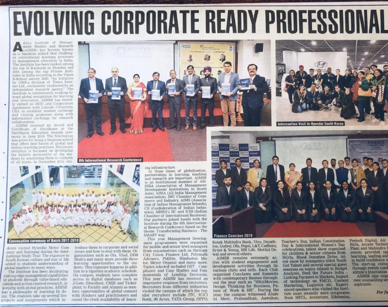 Evolving Corporate Ready Professional